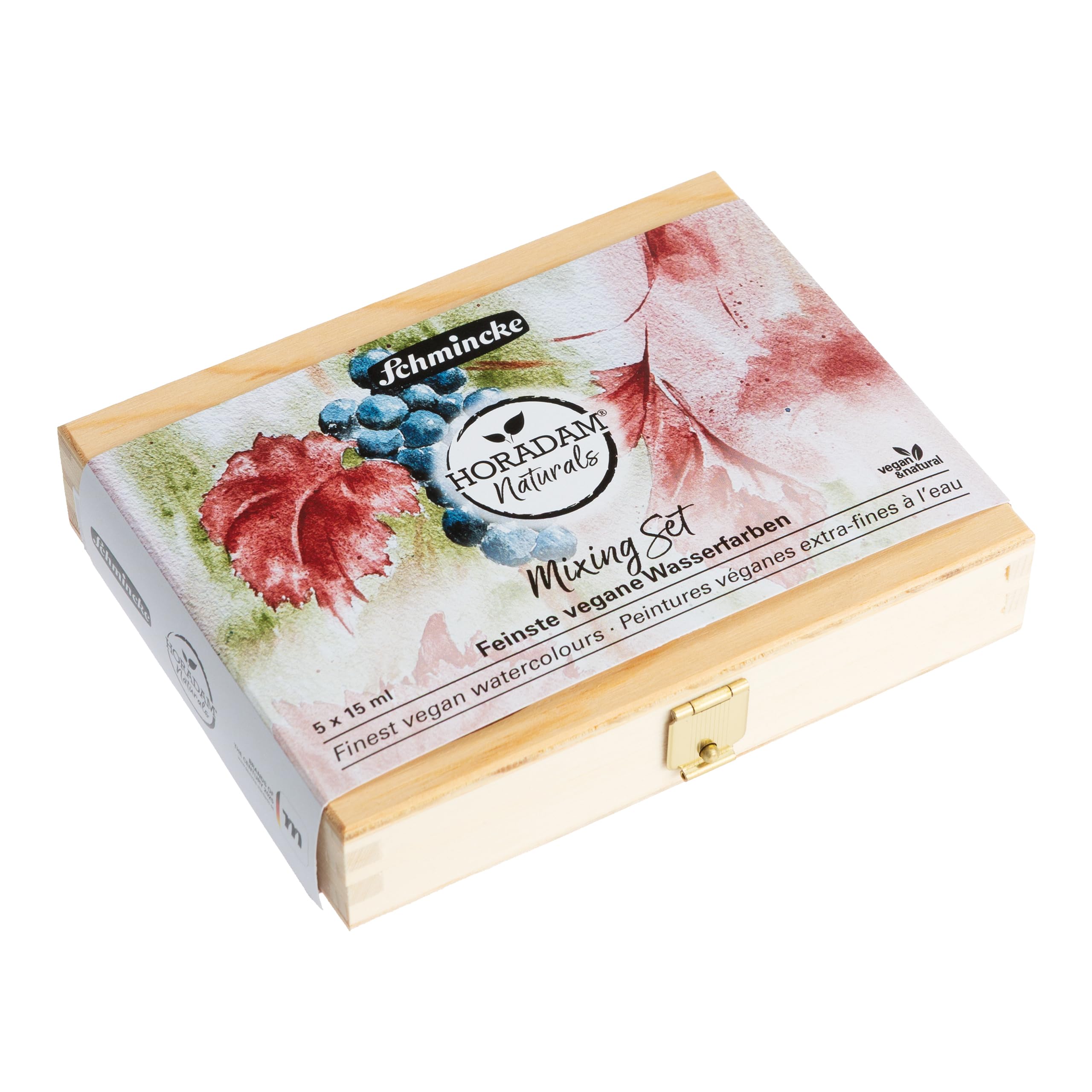 Schmincke Naturals 86 009 097 Kit de mélange aquarelle végétalienne avec pigments minéraux naturels