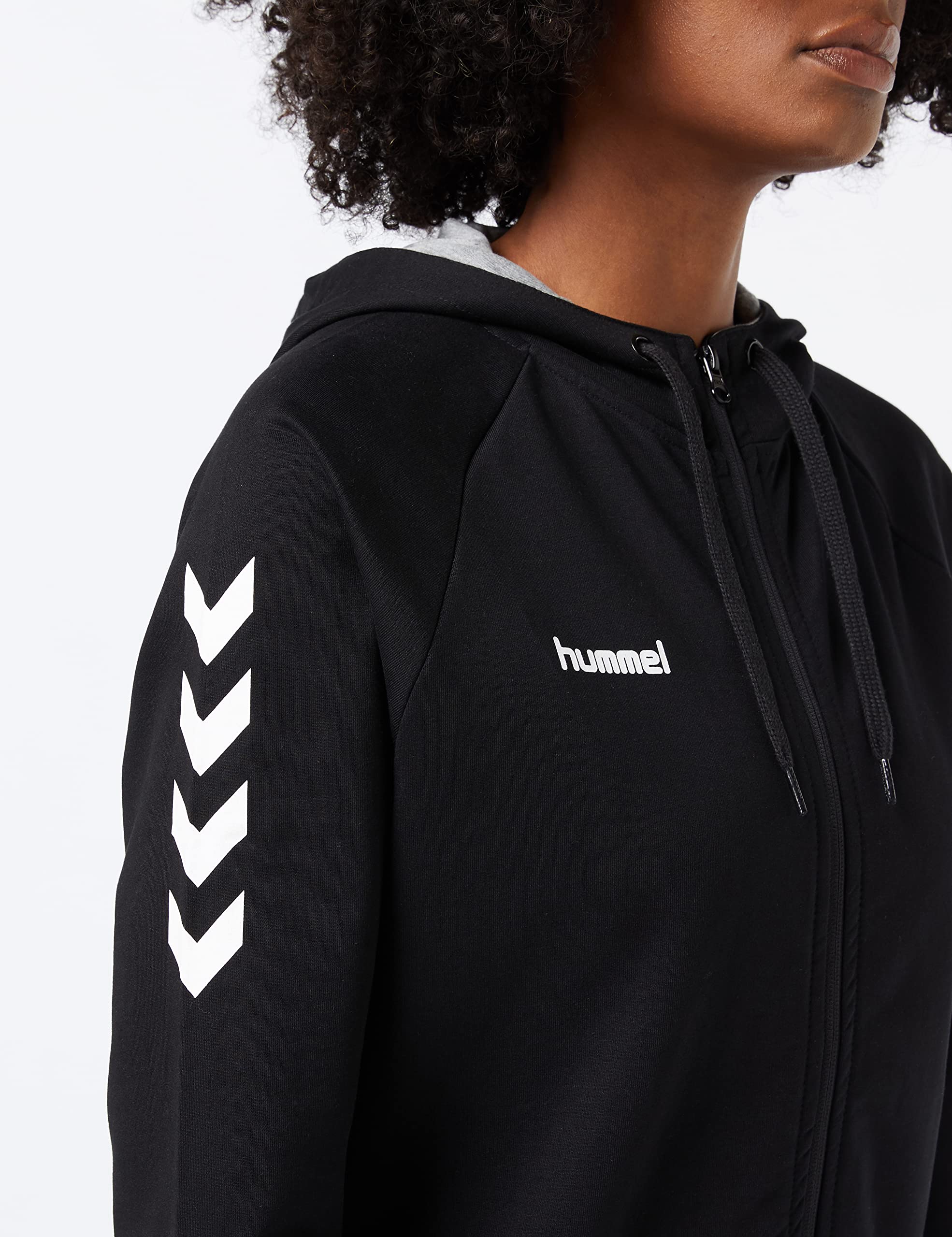 hummel Reißverschluss Kapuzenpullover Hmlgo Damen
