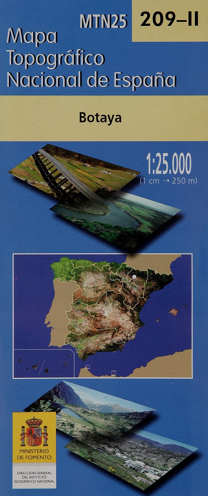 *AGUERO-BOTAYA FEUILLE II (MAPA TOPOGRAFIC)