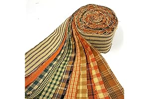22 Autumn Spice Homespun 100% Cotton Fabric 2.5" X 44" Precut Jelly Roll