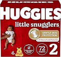 Vista 36 de Huggies Little Snugglers Pañales para bebé talla 1