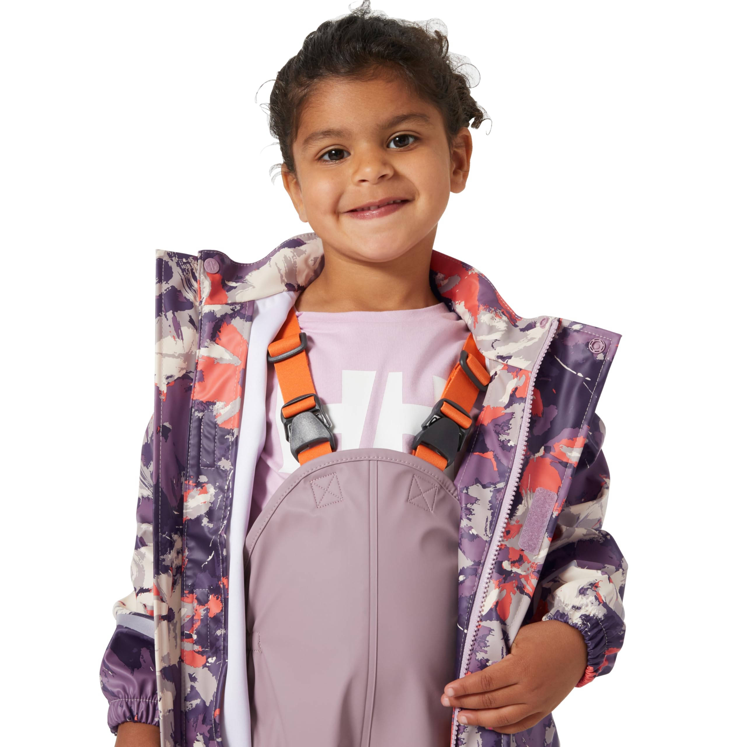 Helly-Hansen Bergen 2.0 PU Rainset AOP, 676 Purple Clay Aop, 2