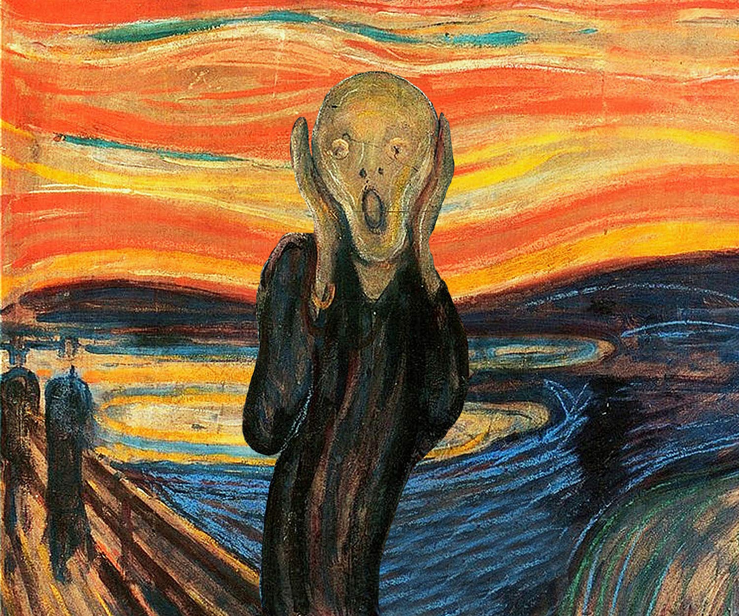 Amazon.co.jp: ムンク 『 叫び 』のマグカップ：フォトマグ