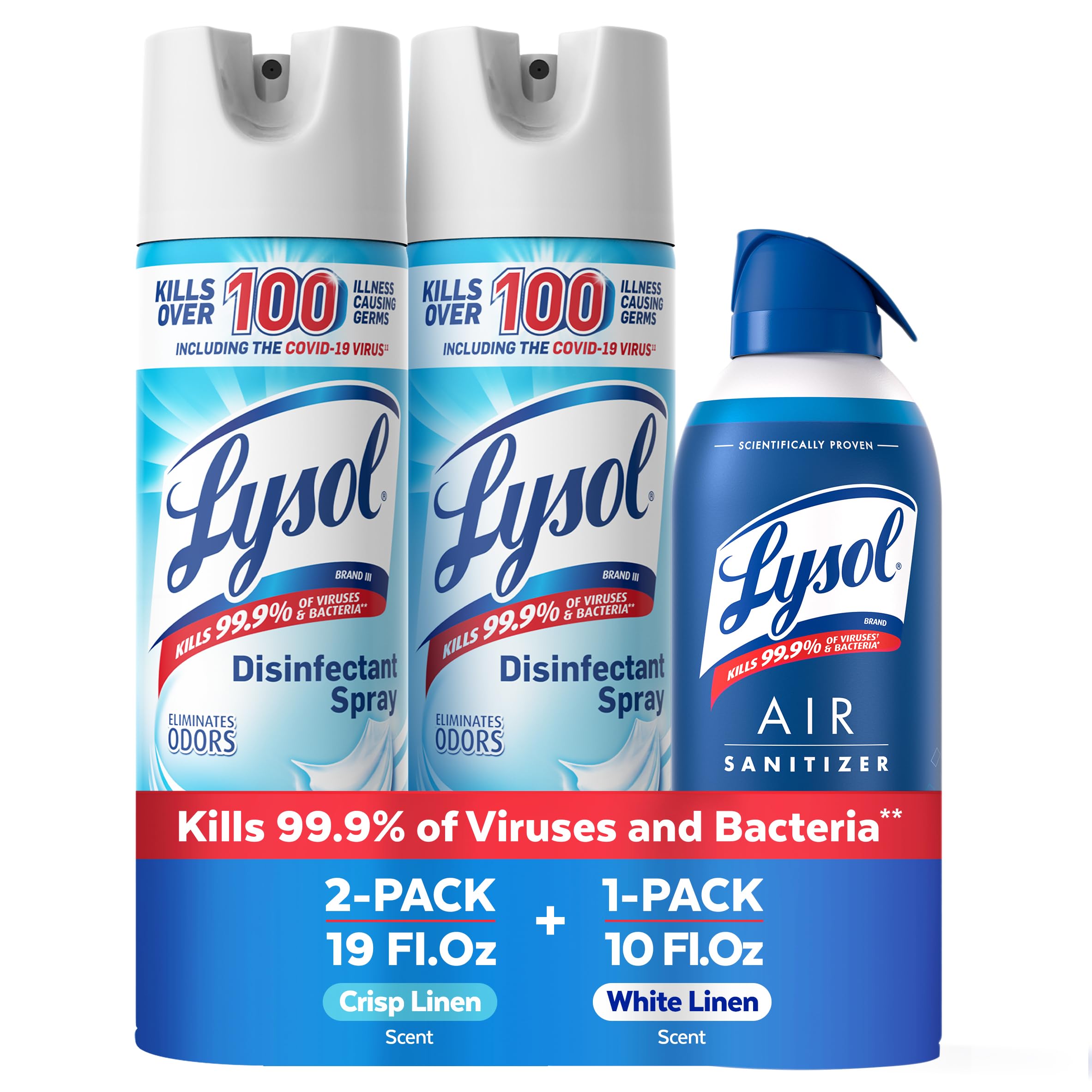 Lysol Disinfectant Spray + Air S