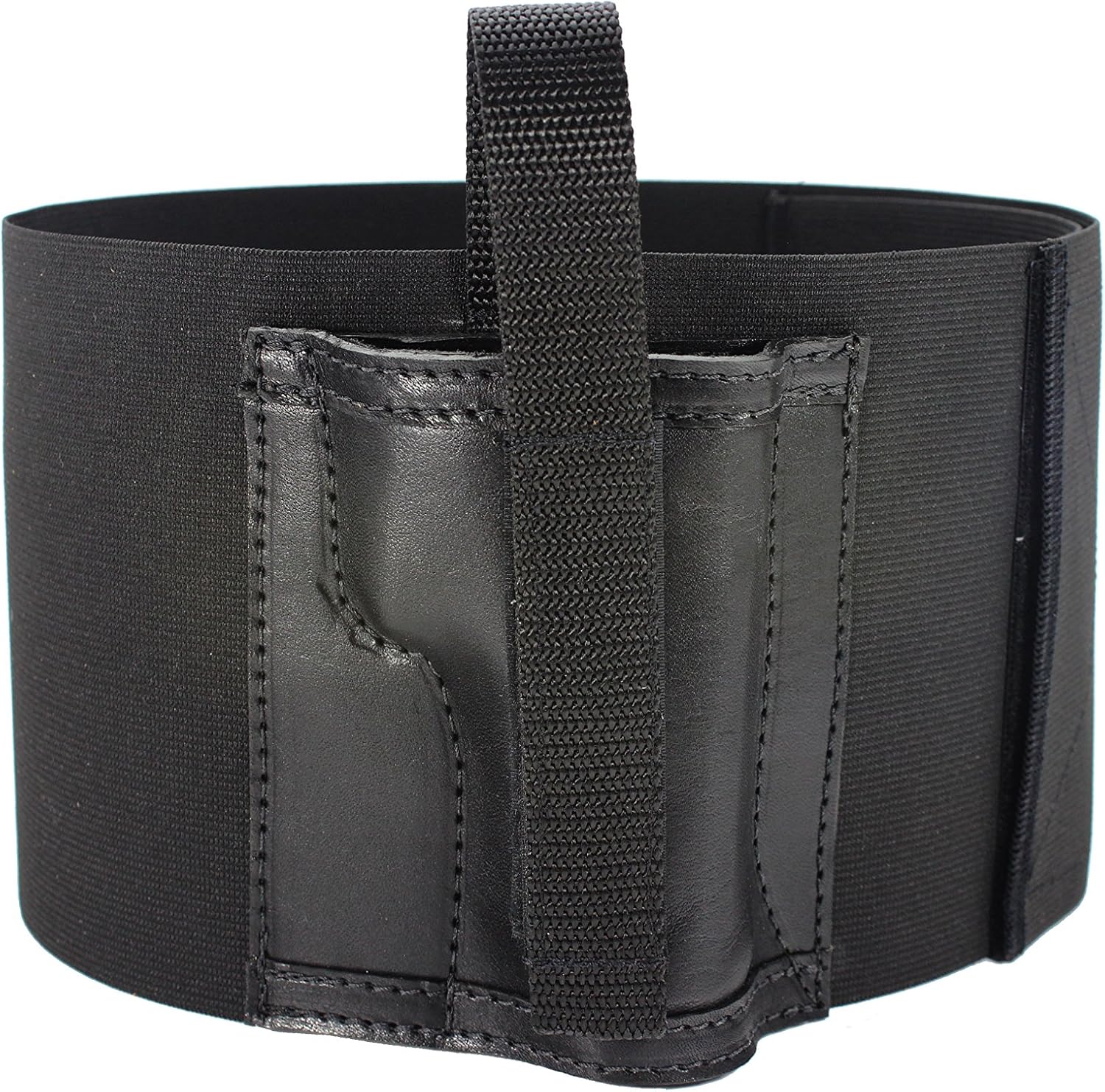 Safestcarry® Belly Band Holster - CCW - Concealed Carry Large Gun Holster with Leather Pocket and Mag Holster for Hips, Waist or Chest