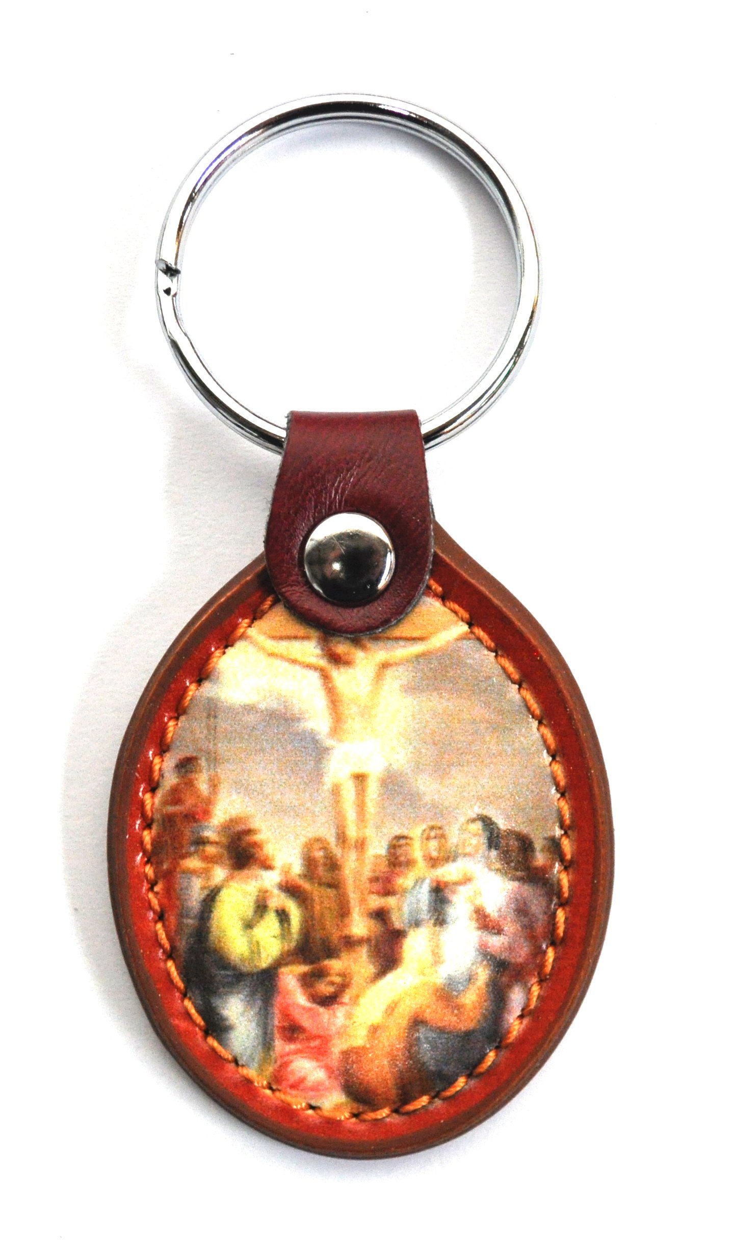 Komonee Christianity Keychain Religious Key Ring Christian Key Chain Catholic Protestant Keyring CK8