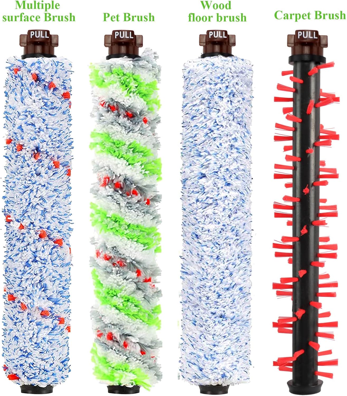 Different Types of Brush Rolls