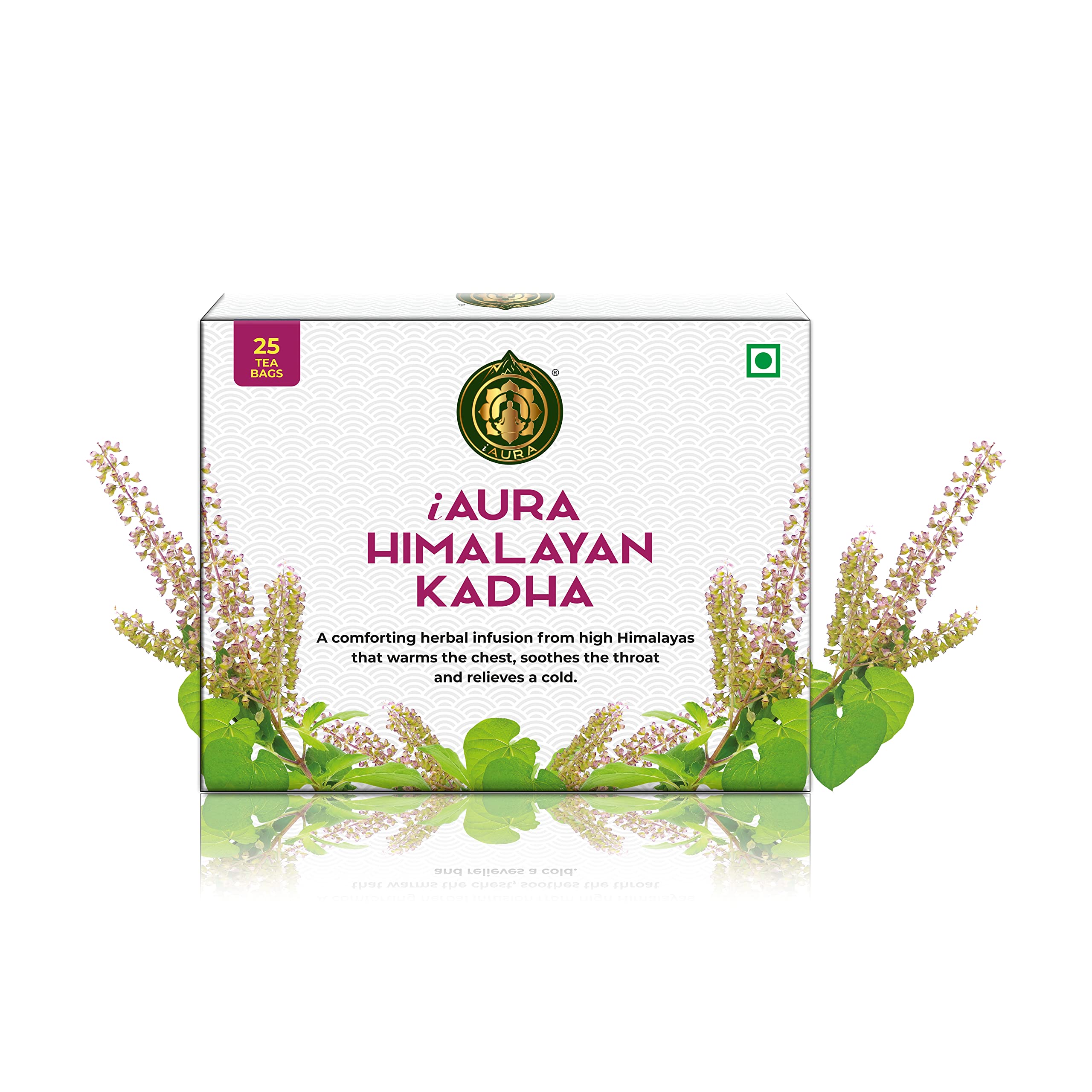 iAura Himalayan Kadha Tea - 25 Pyramid Tea Bags || Cough & Cold Relief (B09QD51XXN) Amazon Price History, Amazon Price Tracker