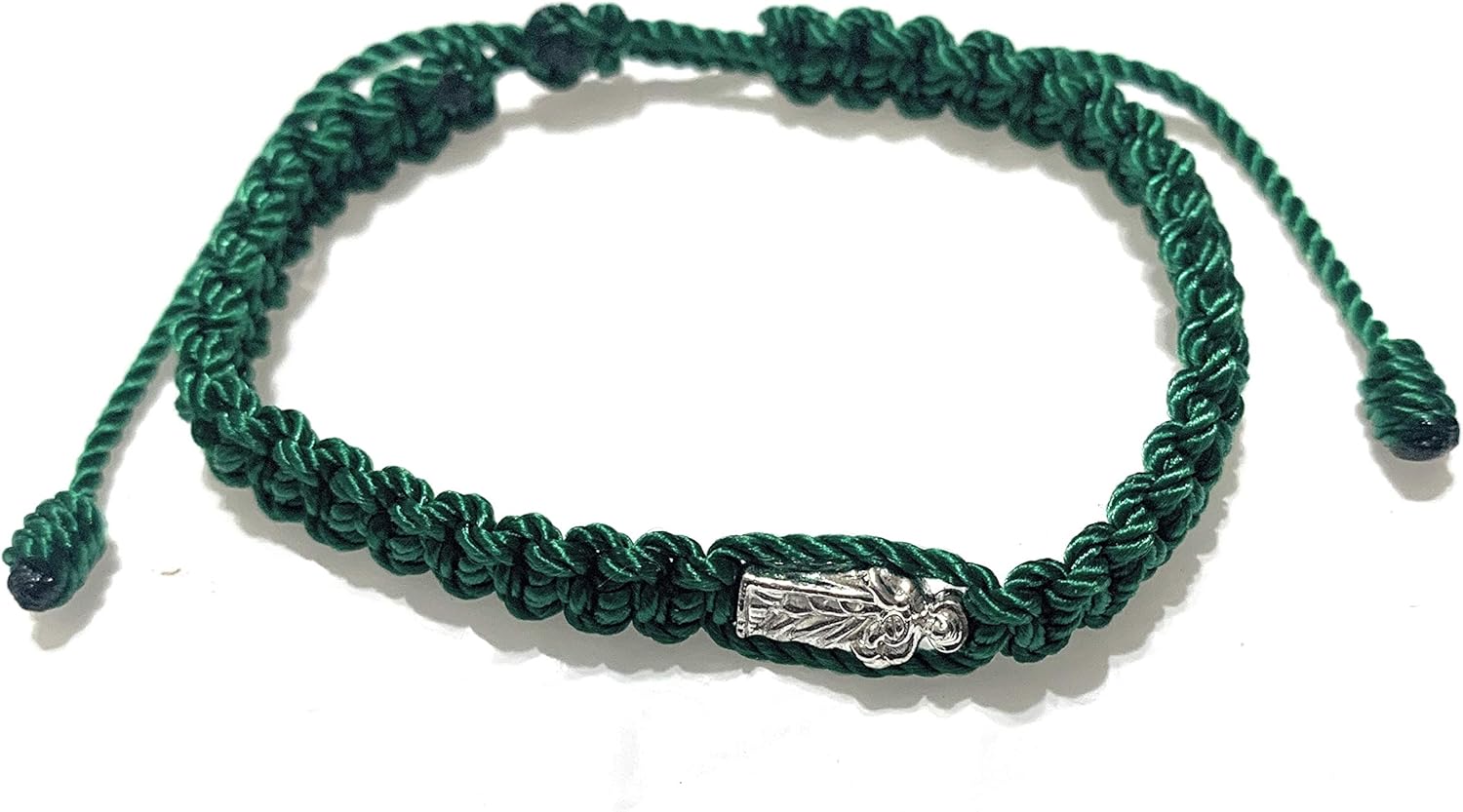 Chavarrieta Red Saint Jude Thaddeus Thread Bracelet Pulsera Roja de hilo de San Judas Tadeo - Image 2