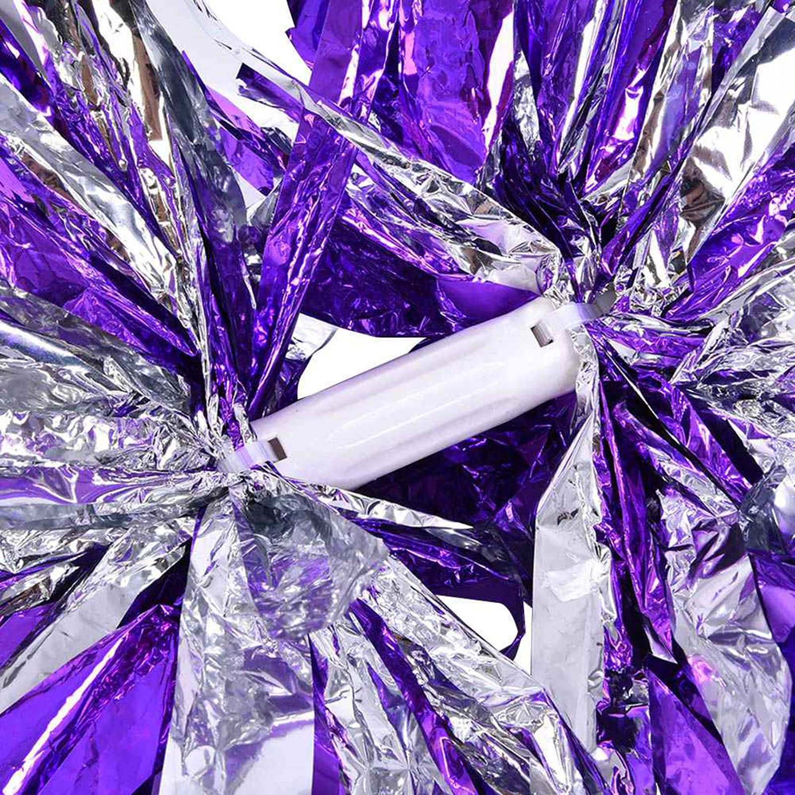 Pompon da Aerobica Cheerleader 29 cm Fiori a Mano per Costumi di Danza