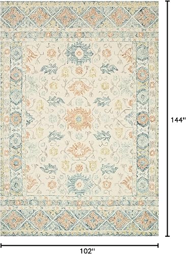 Miniatura 7 de Loloi Norabel Rectangular 2'-6" X 9'-9" Area Rug NORBNOR-02IVGY2699