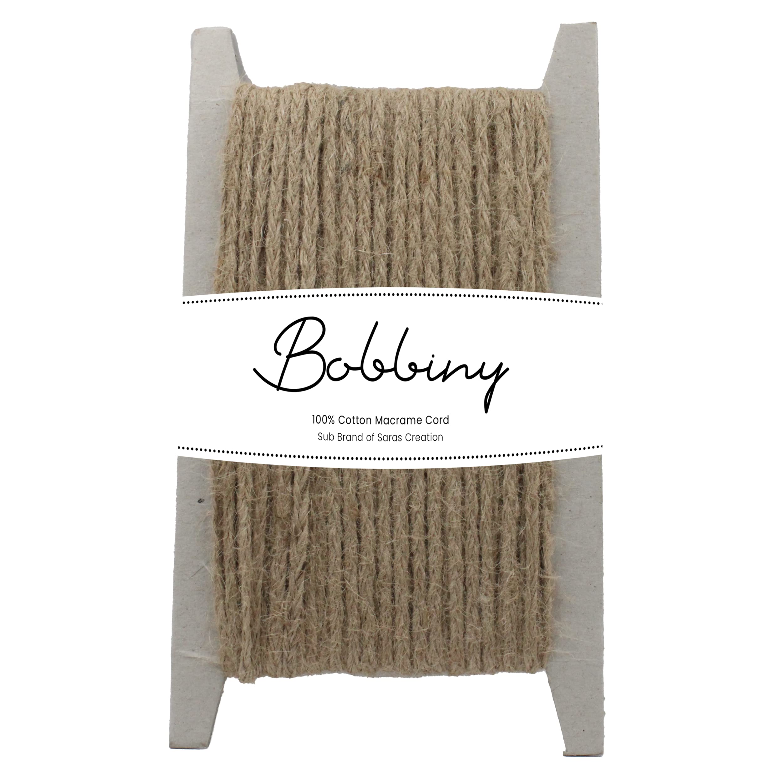 Bobbiny Natural Flat Braided Jute Twine Rope Linen Twine Rustic String Cord Rope DIY Rope Party Wedding Gift Wrapping Cords Thread and Other Projects | White | 7mm, 10 Meters — Amazon image 11