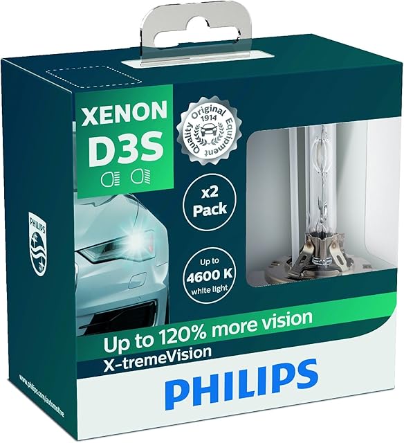Philips X-tremeVision 42403XVS2 Xenon headlight bulb D3S, set of 2
