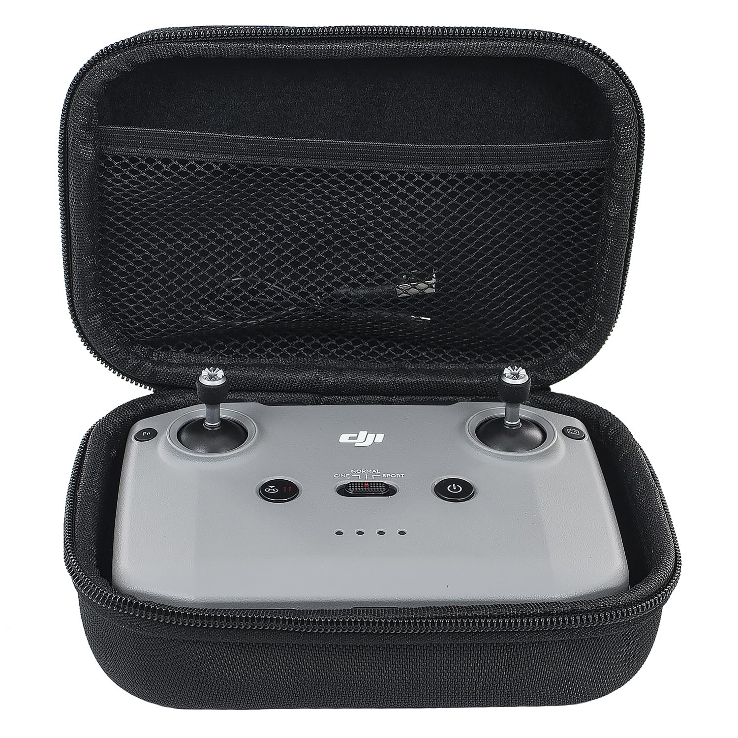 YIIWAY Hard Travel Case Compatible with DJI RC-N3 / RC-N2 / RC-N1 / RC-N1C Remote Controller, Case Only - Black YC82041