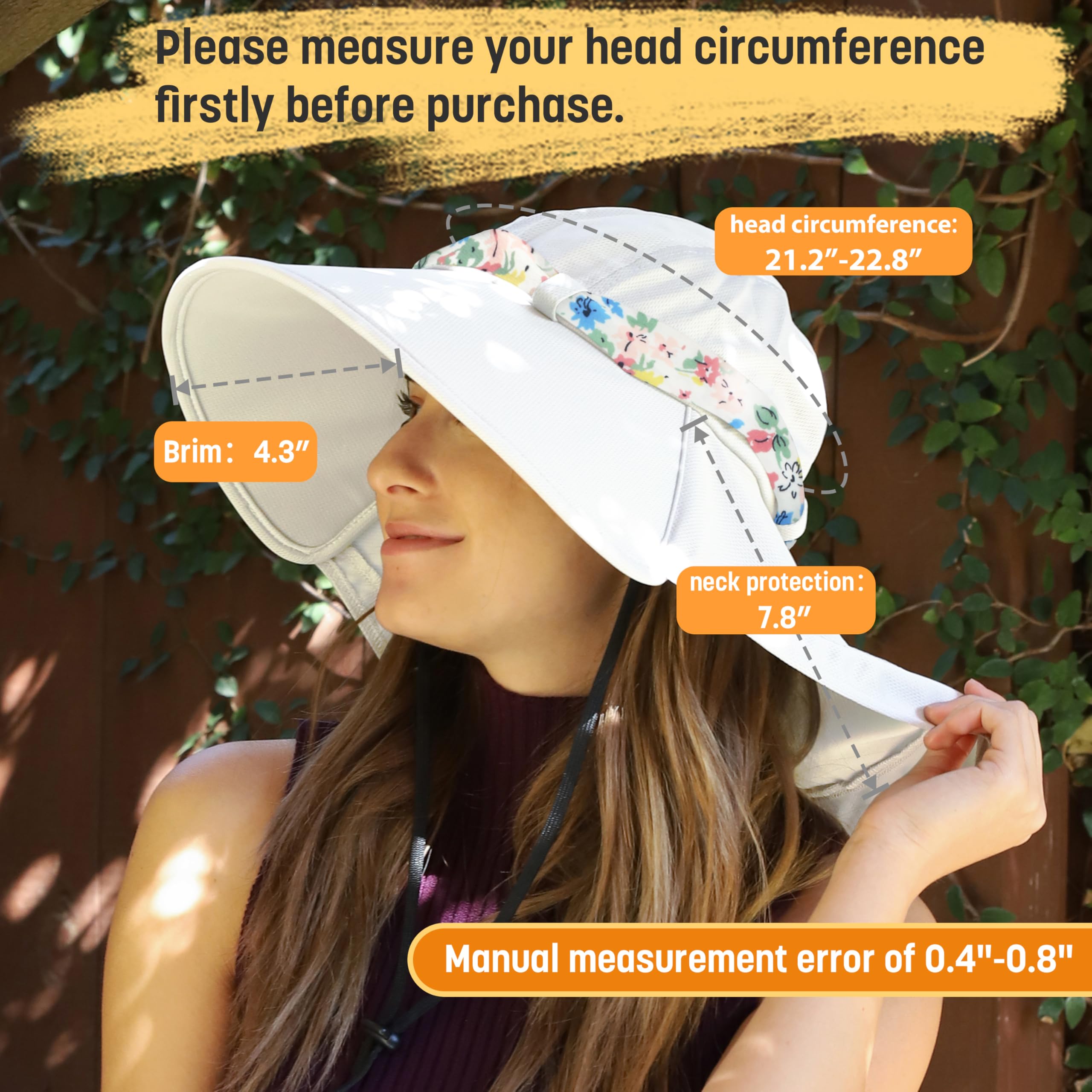 Small Women Sunhat Sun Hat For Small Heads Women 50+ Sun