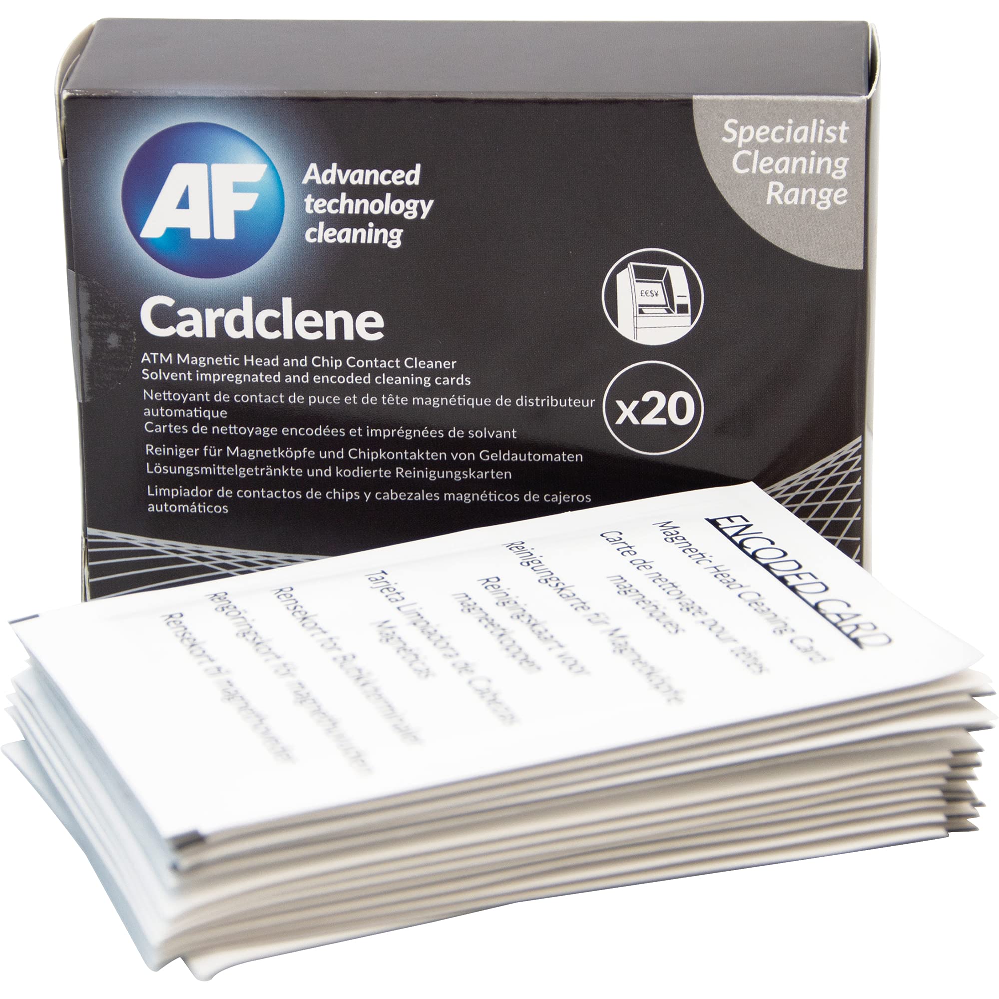 AF Nettoyant lecteur de cartes Cardclene 20