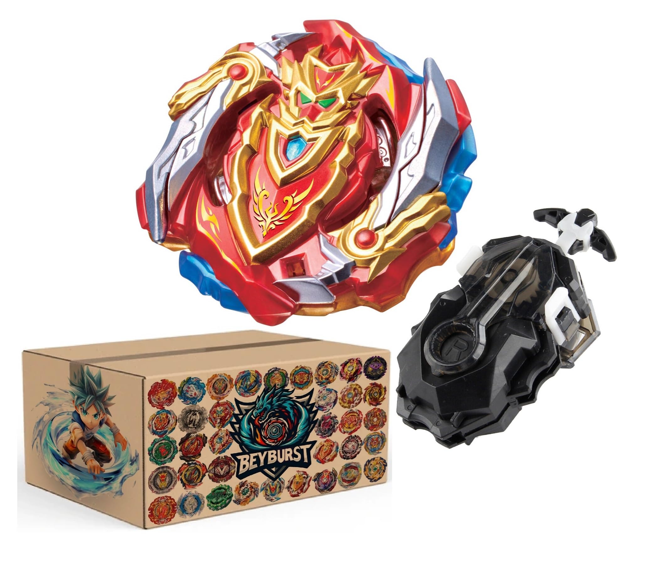 Beyburst Turbo Cho-Z Achill Gyro B-129 + B-184 DB Custom Bey Launcher LR Combo Pack 2 (B0DFYT711R) Amazon Price History, Amazon Price Tracker