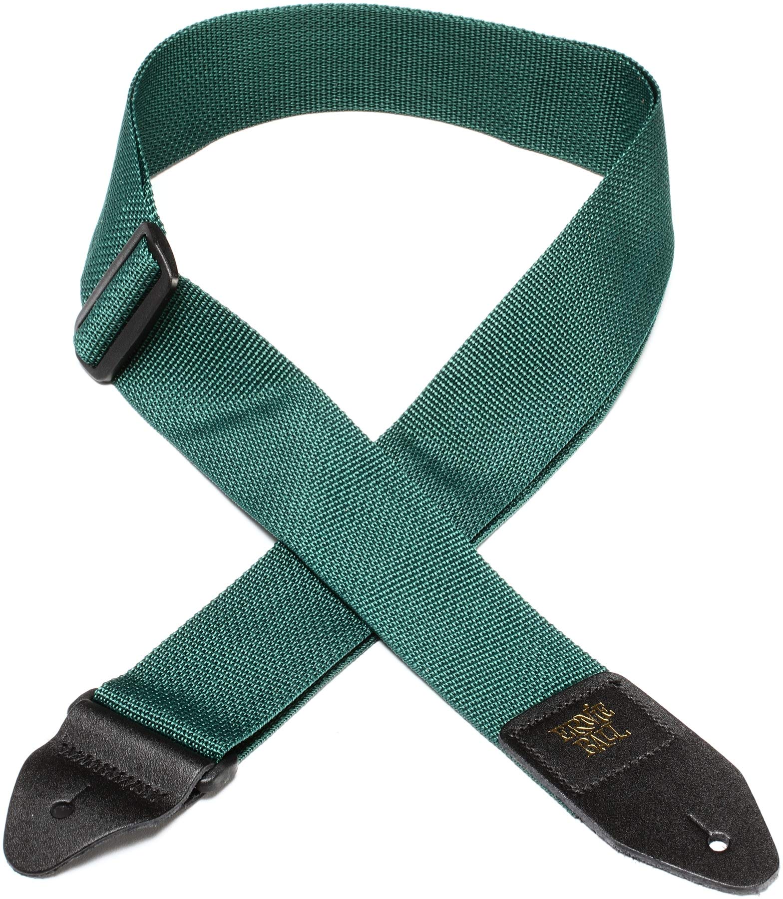Ernie Ball P04050 Forest Green Polypro Guitar Strap, 2.0 in*44.0 in*0.13 in