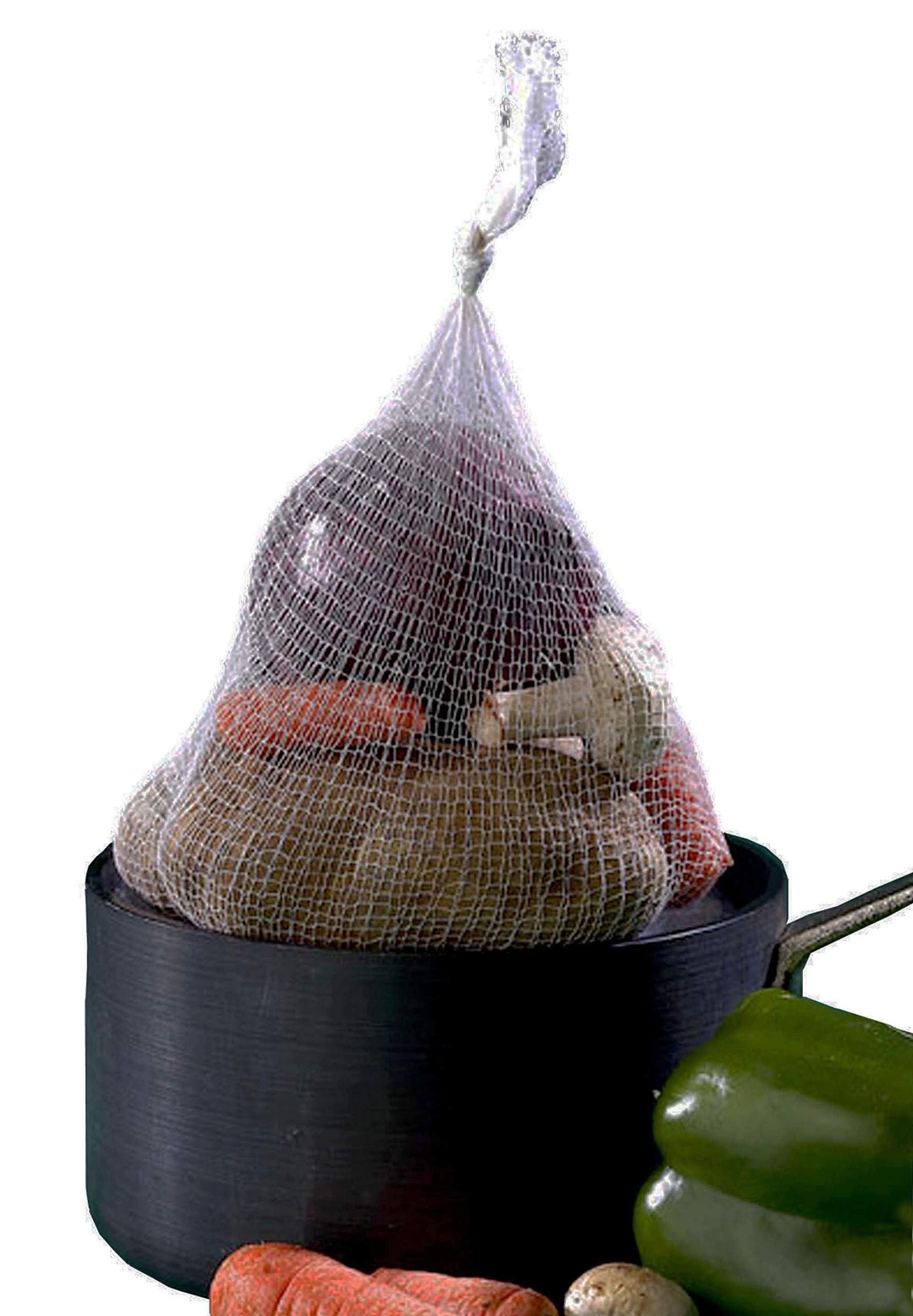 Regency Wraps Soup Socks, 24-inch 100 Pack, Natural Cotton Mesh Bags; for Clear Broths, Delicious Soups with No Straining; Fits Whole Chicken, Stew Meat, or Veggies