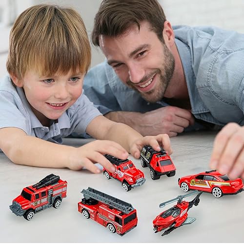 Miniatura 6 de Juego de juguetes de coche de policía fundido a presión para niños mini modelos de aleación de automóvil vehículo blindado auto a prueba de balas