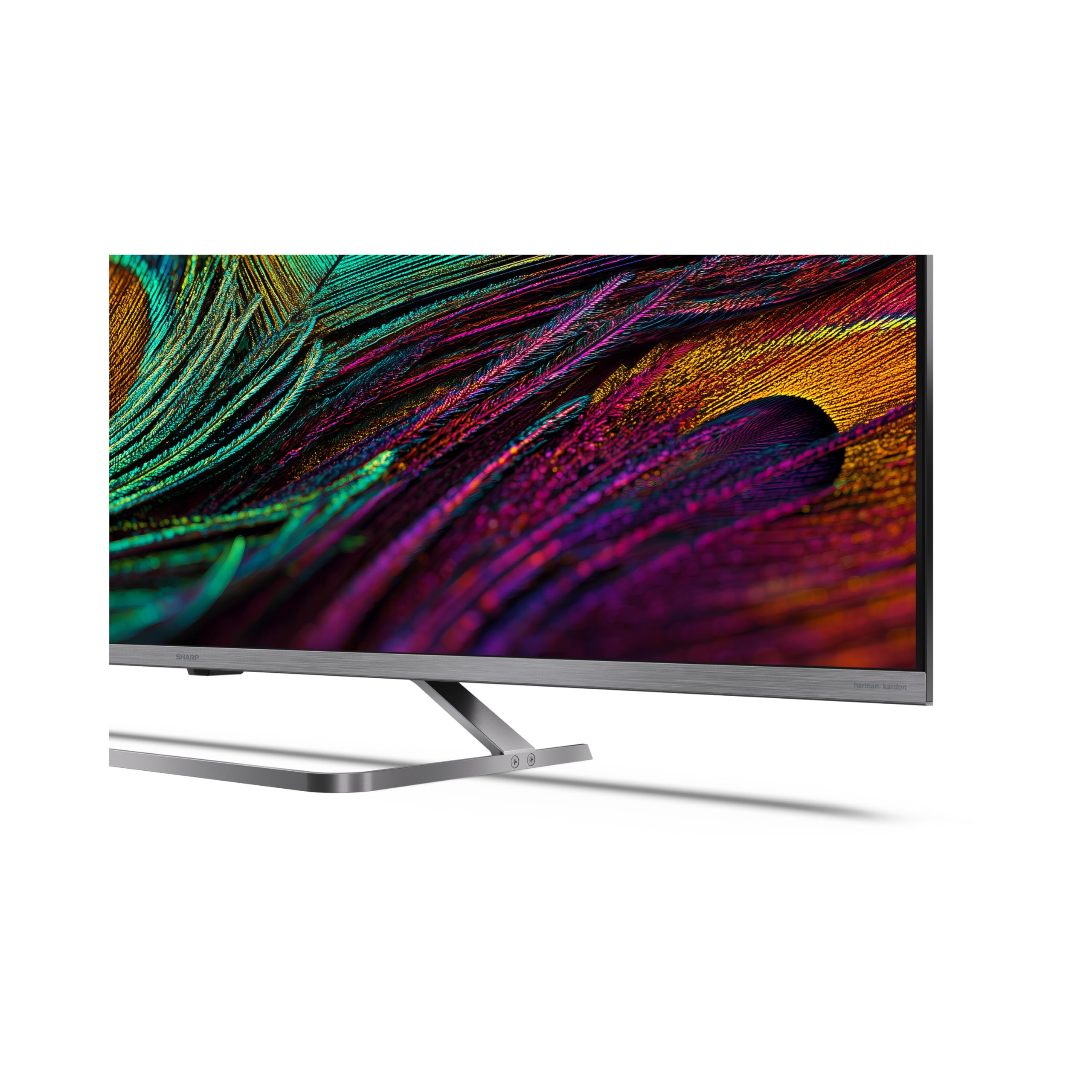 Sharp TV Smart 50 pollici 4K Ultra HD Mini LED QLED Harman Kardon HDMI eARC Dolby Vision Dolby Atmos 50JP7265E