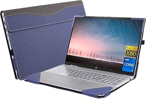 Funda para portátil HP 17s-cu 17-cp17z-cpEnvy Laptop 17-cr 17t-cr17-ch17.3 pulgadas todo incluido caso resistente a las caídas caso de cuero PU para