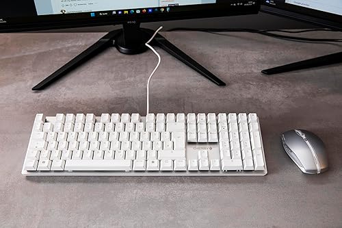 Miniatura 4 de Cherry Teclado mecánico KC 200 MX con nuevos interruptores MX2A (blanco con MX2A marrón)
