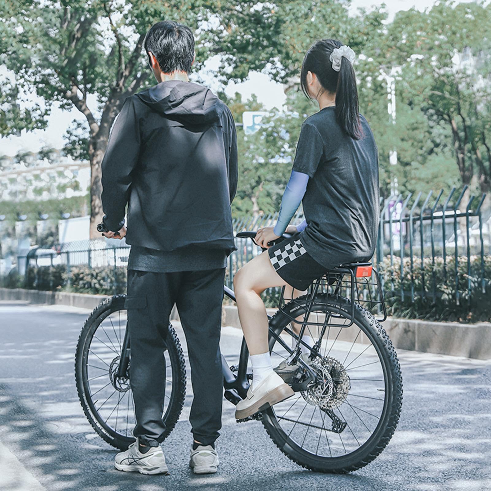 Cestino posteriore per bicicletta – lega di alluminio 20 litri | portapacchi per bicicletta in tubo d'acciaio | per viaggi in città, gite turistiche, pendolari, palestra, viaggi commerciali,