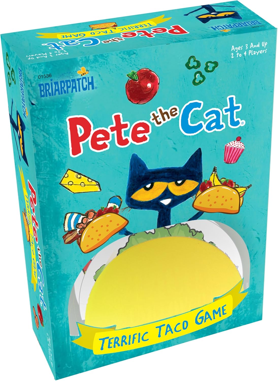 Briarpatch, Pete The Cat Terrific Taco Game, Based On Early Reader Books by James Dean, Preschool Learning for Children