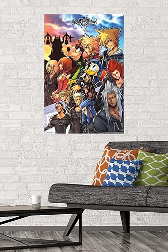 Vista 66 de Trends International Disney Kingdom Hearts - Póster de pared de grupo, 14.725 x 22.375 pulgadas, versión premium sin marco