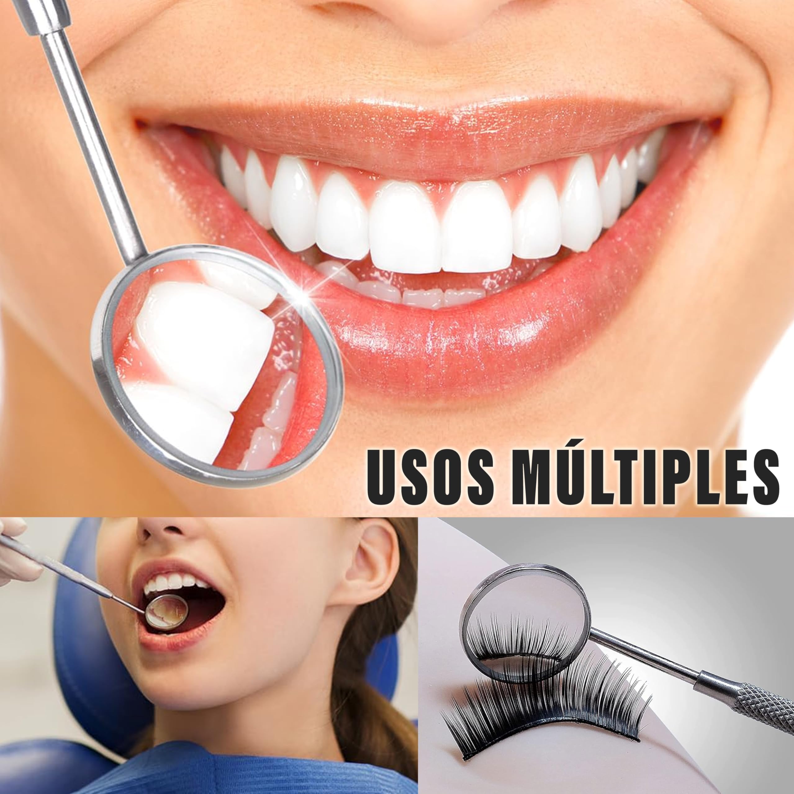 Espejo Dental con Mango Instrumentos dentales ARSUK