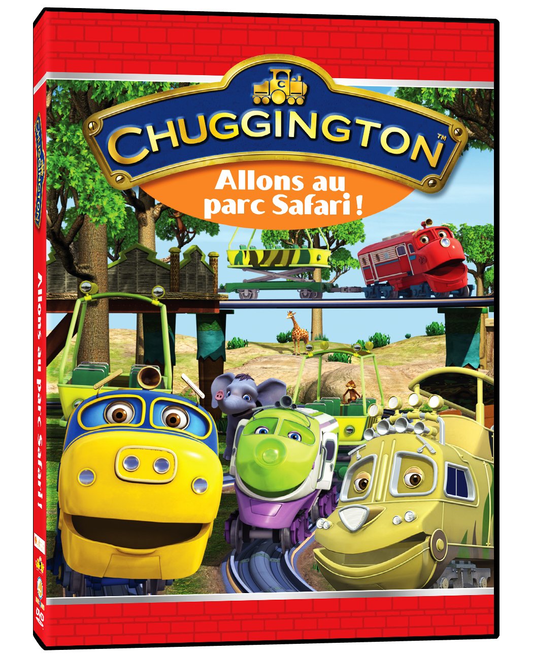 Chuggington - Allons au parc Safari ! (Bilingual) [DVD]