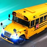 Crazy Bus Bridge Runner Climb Racing Stunts 3D Simulator Game: Crossy Offroad Jumping School Bus Adventure Game 2022