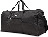 Samsonite Foldaway Packable Duffel Bag - Lightweight 600D Travel Satchel Folds into Pouch for Easy Storage