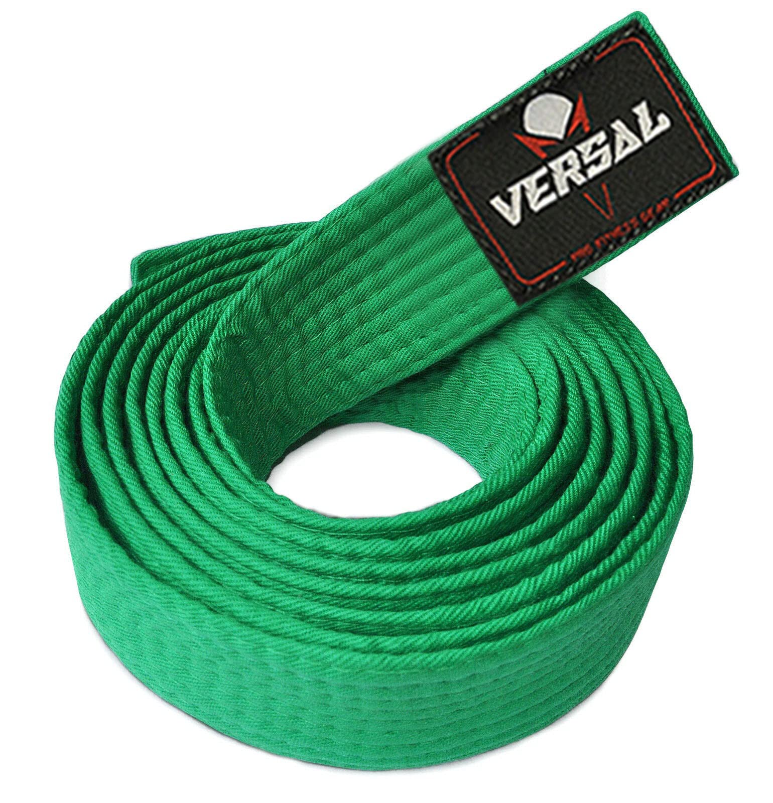 VERSAL Ceinture de karaté pour arts martiaux, 100 % coton, ceinture de classement professionnel pour judo, bjj, taekwondo, jiu jitsu