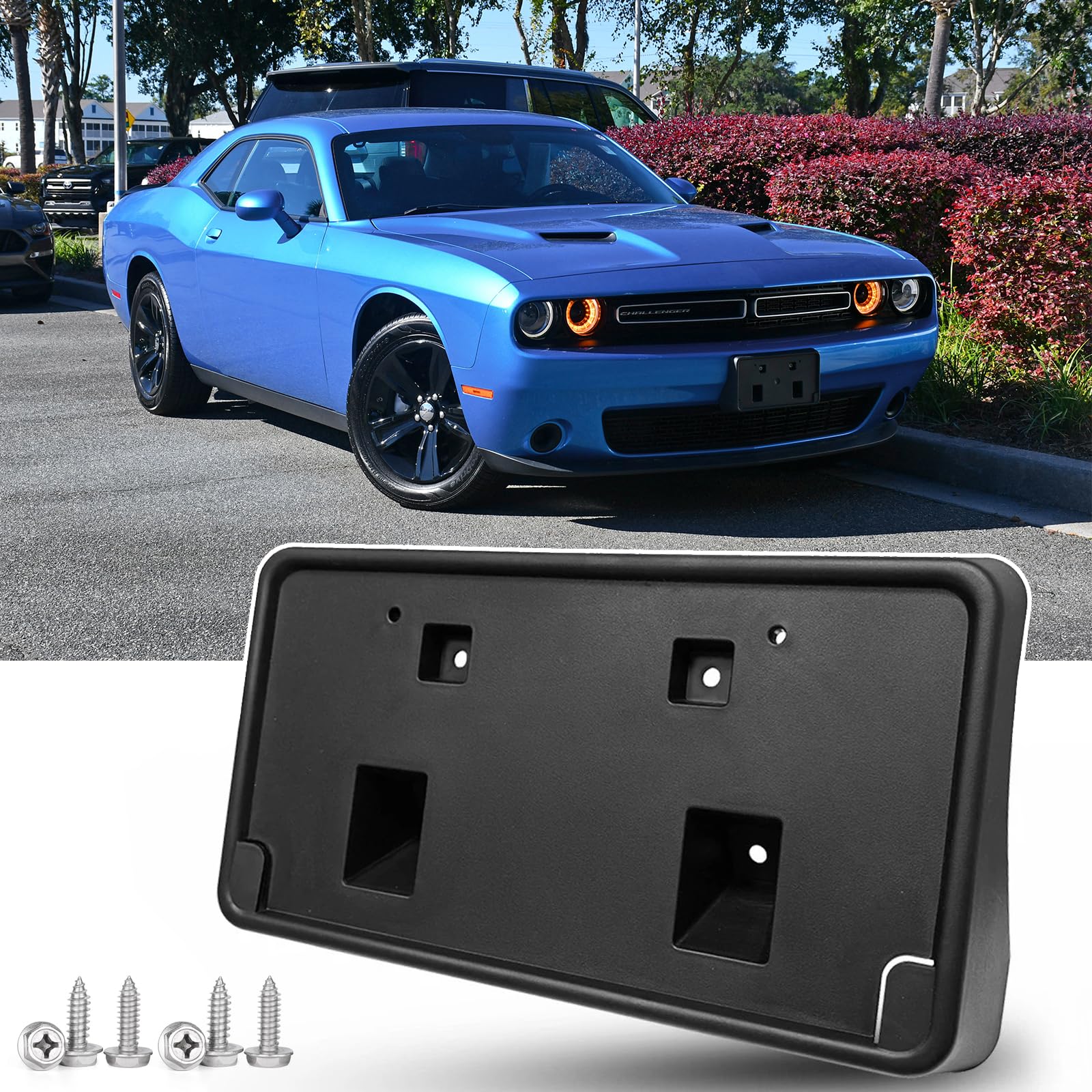 Amazon.com: Front License Plate Frame for Dodge Challenger 2015