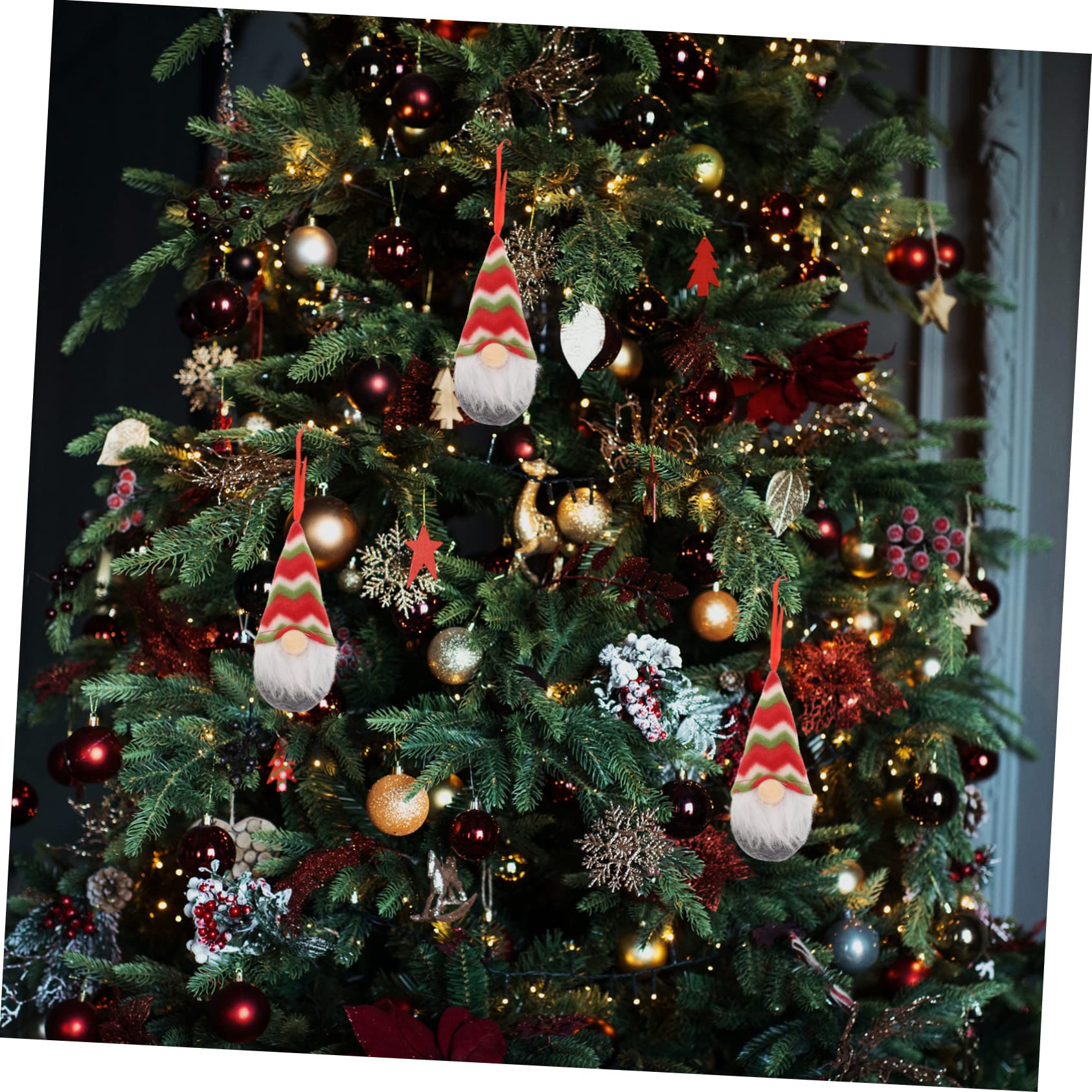 Cabilock 2 Juegos Adorno De Muñeca Sin Rostro Decoraciones Navideñas De Interior Árbol De Navidad Colgando Muñecas Colgantes Navideños Muñecos Navideños Decoración Navideña Hilo 8 Uds * 2