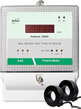 DAE P203-200-S KIT, 208/240V, 200A, 3P3W(3 hot wire, no Neutral), UL CTEP kWh Smart Submeter, 2 CTs (dia. 1.02")