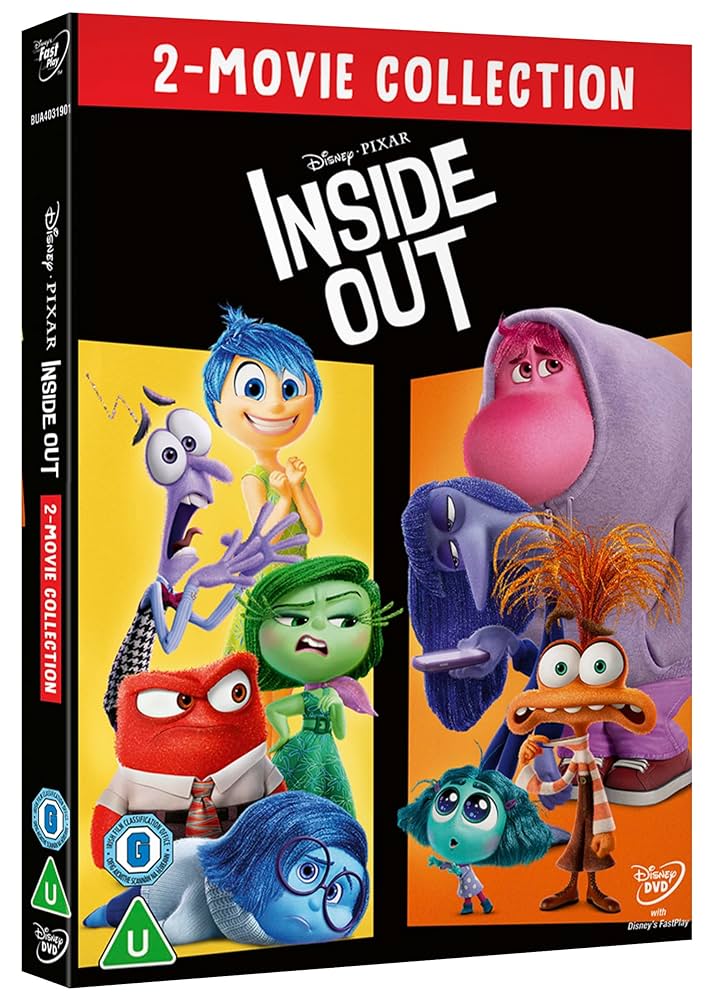 Amazon.com: Disney Pixar's Inside Out 2-Movie Collection