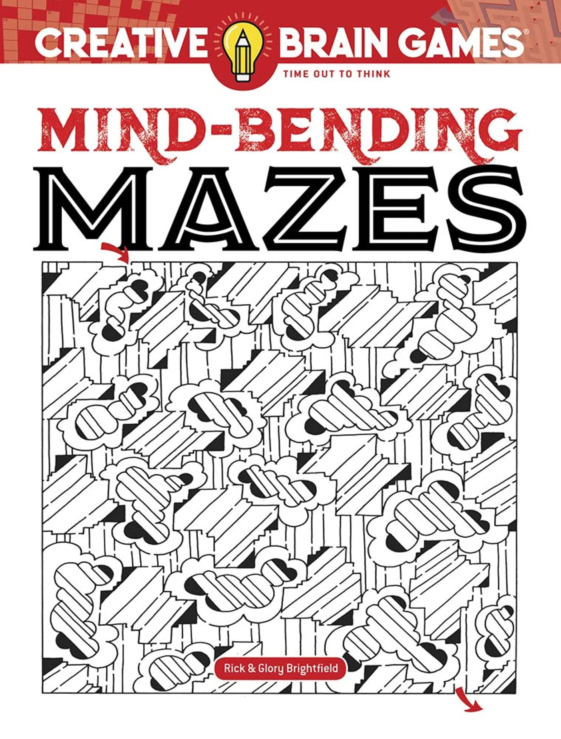 Creative Brain Games Mind-Bending Mazes Paperback – Import, 15 September 2021