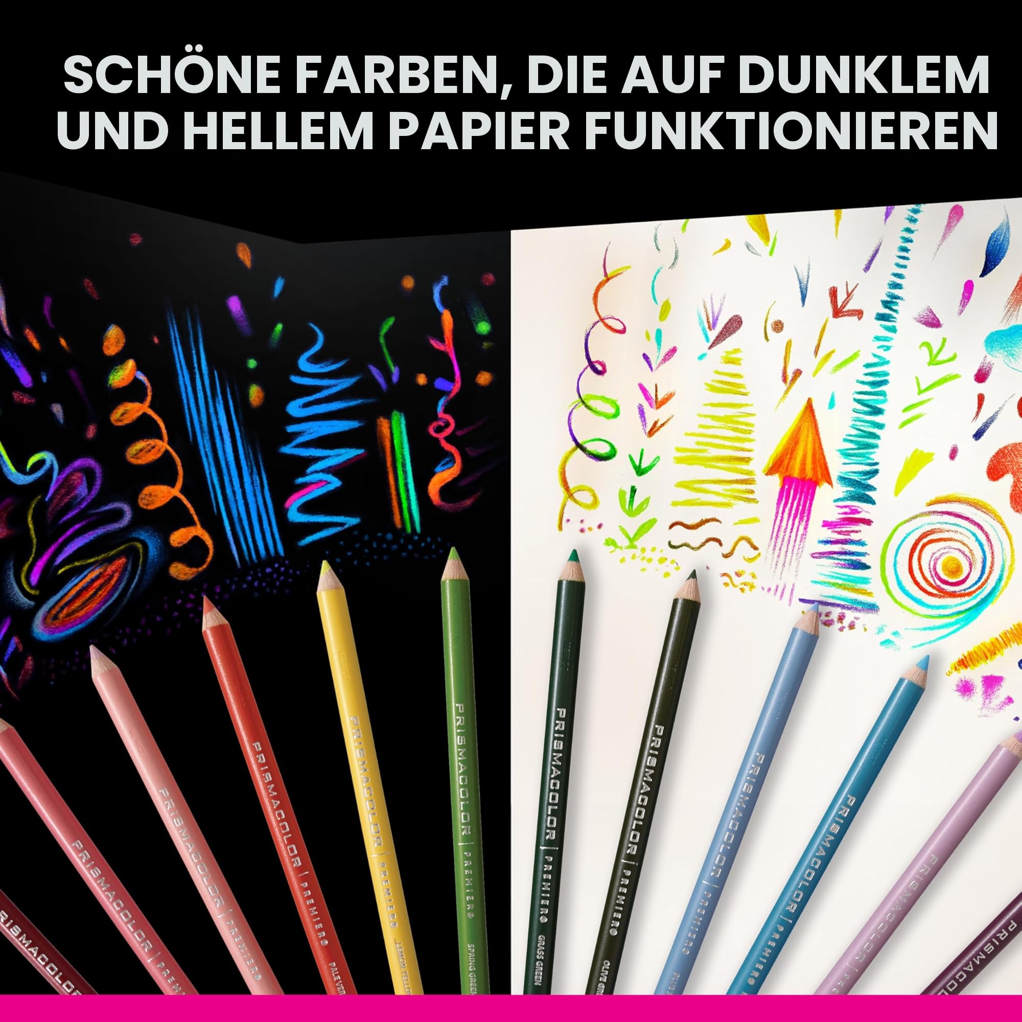 PRISMACOLOR Premier Buntstifte, 150 kg, Blei, durchsichtig, 150 Stück (1er Pack)