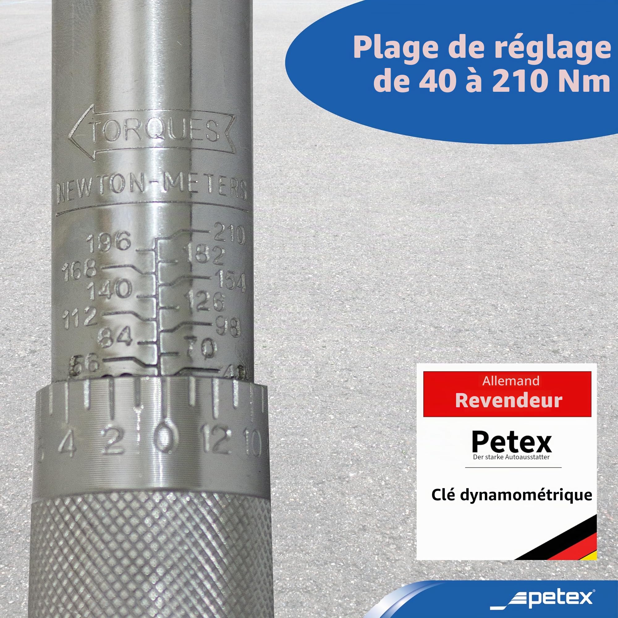 Petex 44710000 Clé dynamométrique