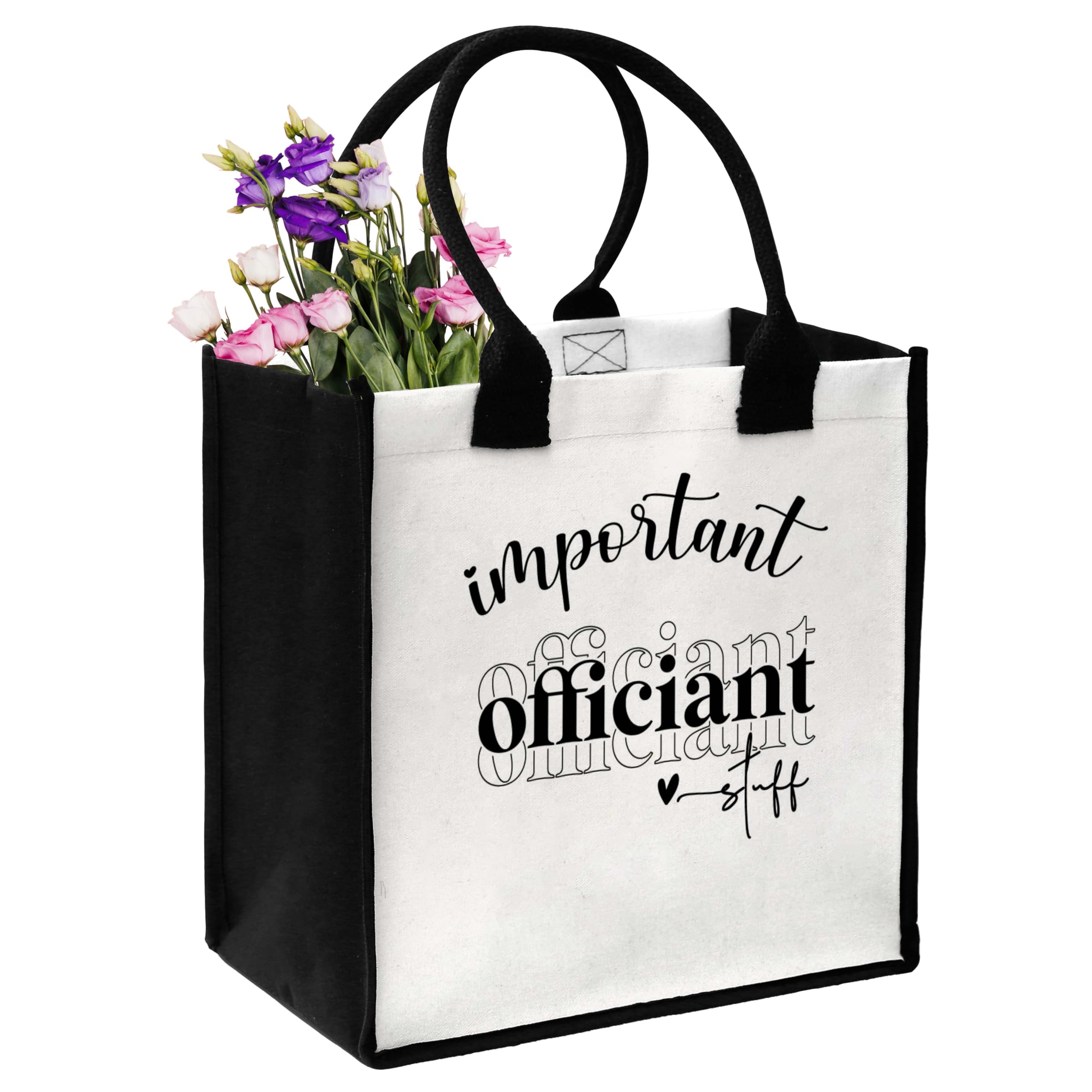 ONDTOM Mom Boss Appreciation Canvas Tote Bag Gifts for Mothers Day, Boss Day, Birthday, Christmas