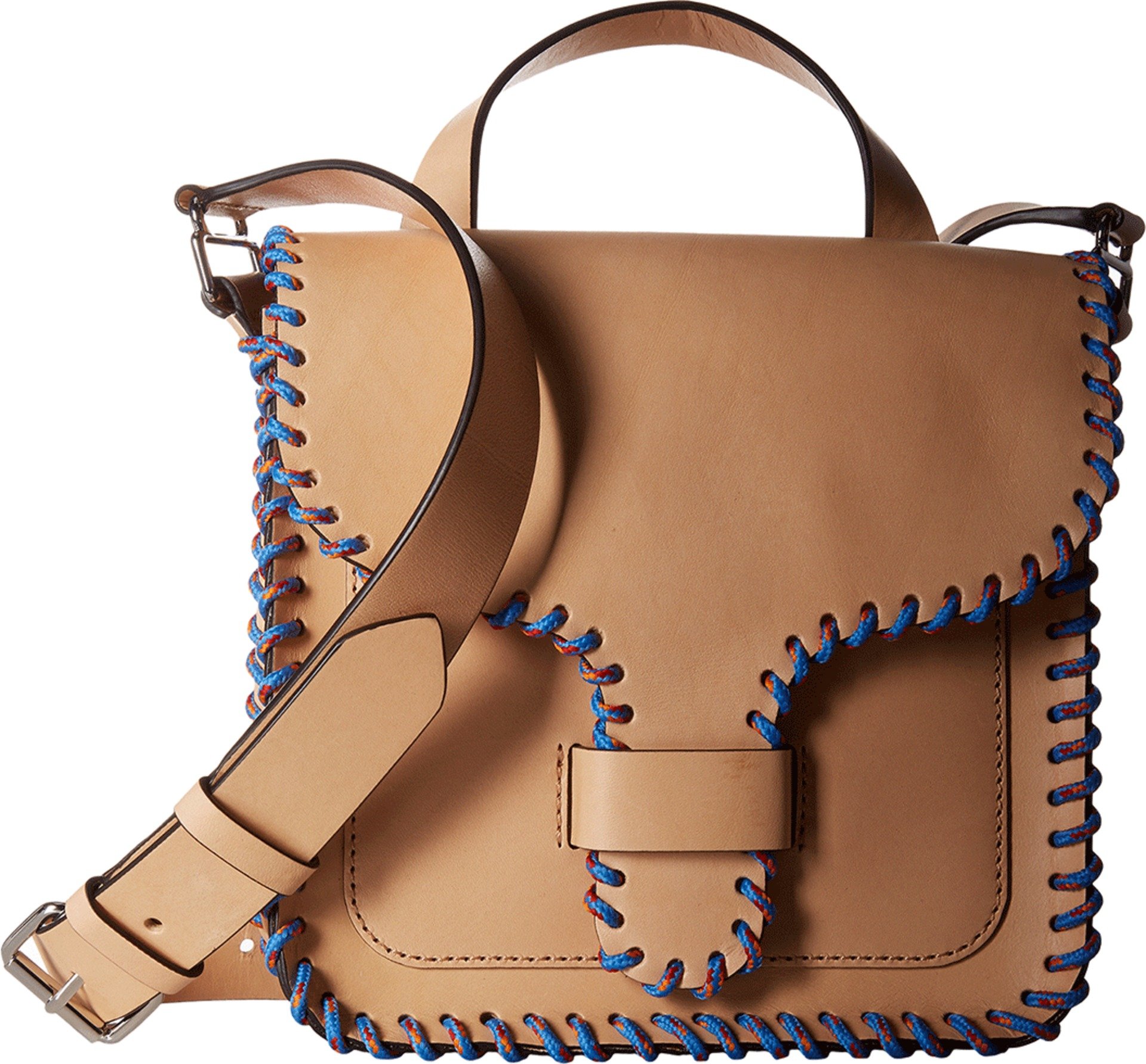 Rebecca Minkoff Womens Midnighter Top-Handle Feed Bag