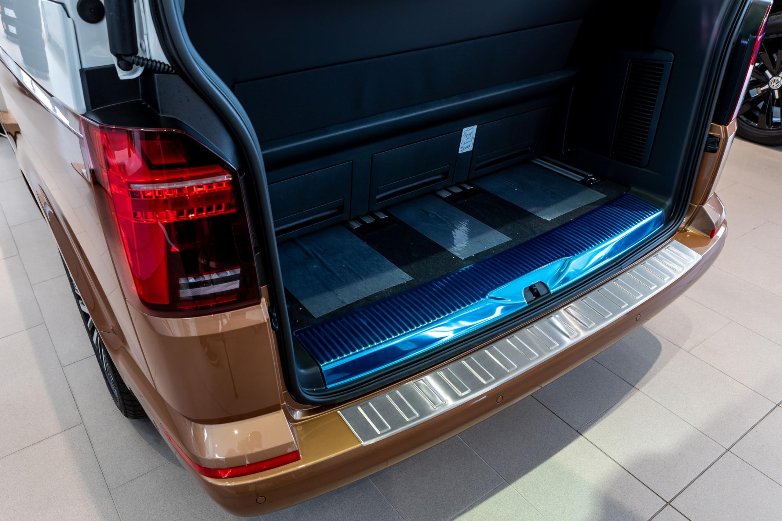 Aroba Bumperbescherming Roestvrij Staal Zwart Voor Volkswagen T6 2015-2019 - Perfecte Pasvorm