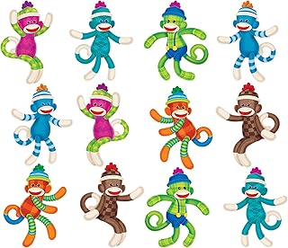 Sock Monkeys Patterns Mini Accents Variety Pack