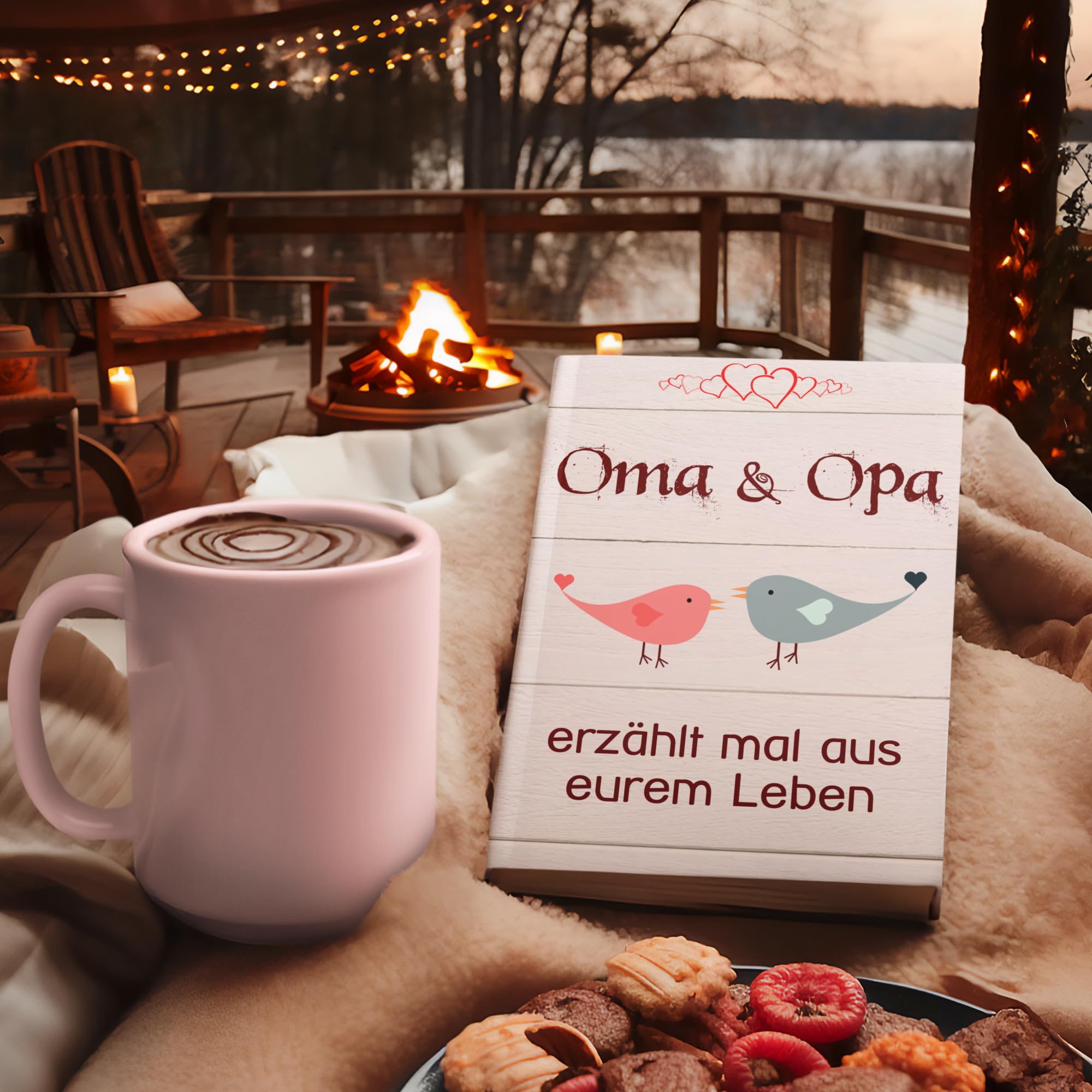 Oma & Opa, erzählt mal aus eurem Leben: Liebevolles Buch zum Ausfüllen "Opa, Oma erzähl mal!"