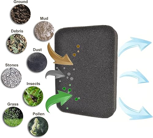 Miniatura 7 de HQRP Elemento limpiador de espuma compatible con generadores Honda EB3000, EB3500, EB3800, EB4000, EB5000, EB6500, EG4000, EG5000, EG6500 Series