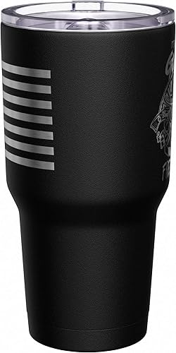 Vista 477 de We The People Holsters - Vaso térmico de 30 onzas, Únete o Muere, Negro