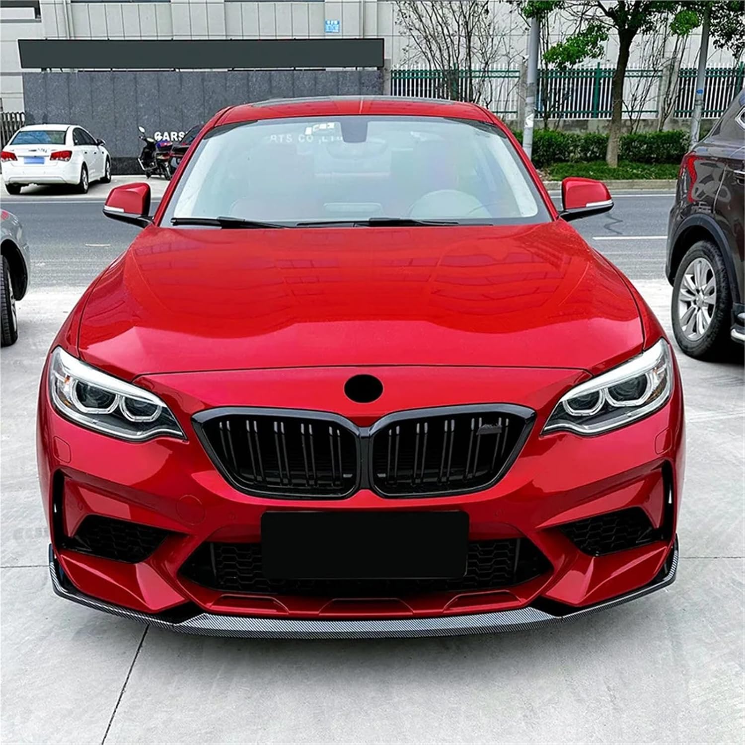 Car Front Bumper Lip Spoiler Diffuser Body Kit image 4